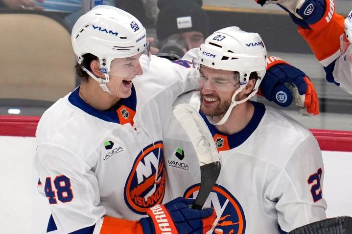 Matthew Schaefer turned 18 last month. The Islanders rookie hardly looked his age in his NHL debut