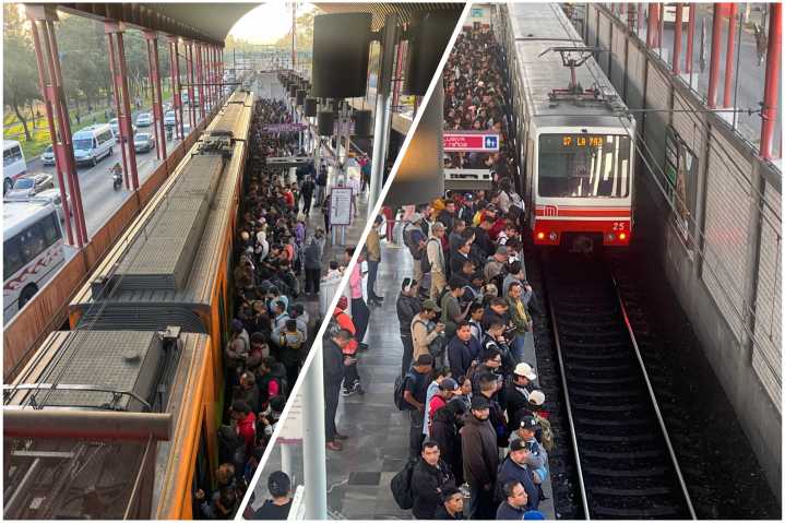 Línea A del MetroCDMX al borde del colapso: Tren retirado causa caos