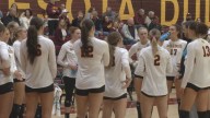 UMD Volleyball Bounces Back Defeating Augustana in Straight Sets