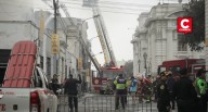 Sedapal refuerza abastecimiento de agua y asistencia técnica durante incendio en el Cercado de Lima
