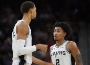 Spurs star Victor Wembanyama has the NBA playoffs in mind. It’ll be a tall order