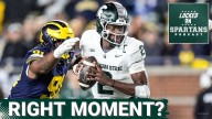 MSU football can CHANGE SEASON with win over Michigan; Can Jonathan Smith get off hot seat?