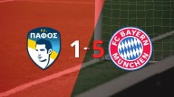 Champions League: Pafos cayó 1-5 ante Bayern Múnich con dos goles de Harry Kane
