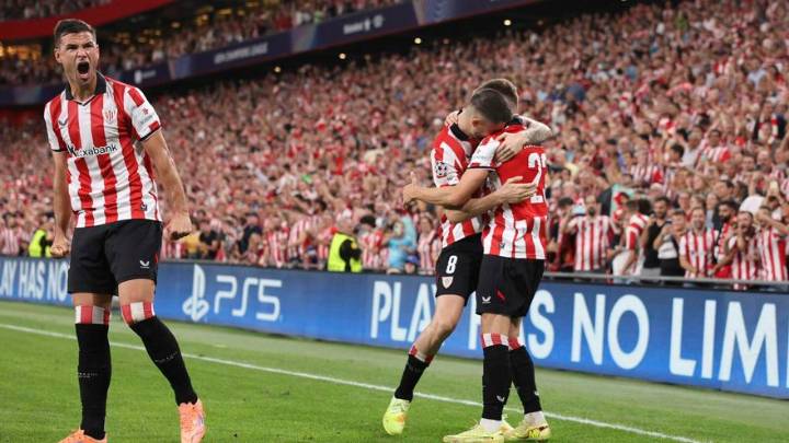 Champions League: Athletic - Qarabag, en imágenes