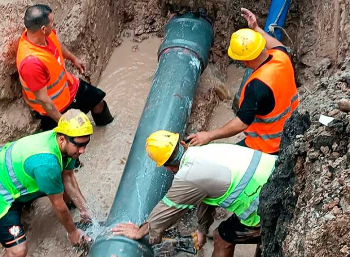 SAMEEP reparó el acueducto Colonia Benítez-Margarita Belén y normalizó el servicio