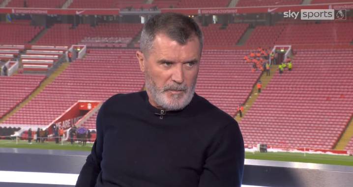 Manchester United: Roy Keane reacts to 'huge win' as footage of Anfield dressing room celebrations emerges