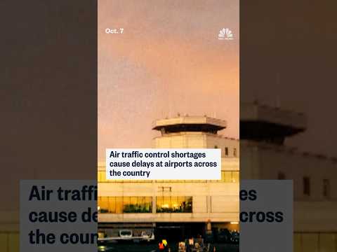 Air traffic control shortages cause delays at airports across the country