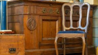 The Vintage-Inspired Look That's Trending With Wood Furniture