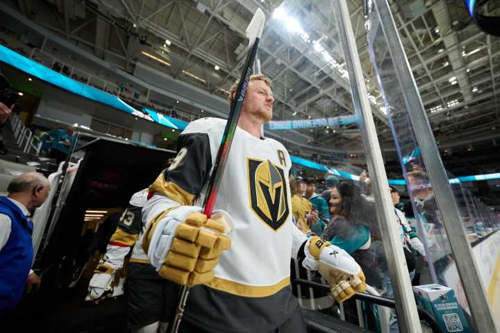Knights net late equalizer, top Sharks on Reilly Smith's OT goal - The Rink Live | Coverage of youth, junior, high school and college hockey