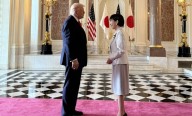 Primera ministra de Japón, Sanae Takaichi recibe a Donald Trump