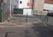 El aparcamiento de La Estebanina, en Corvera, pierde una plaza tras un error catastral