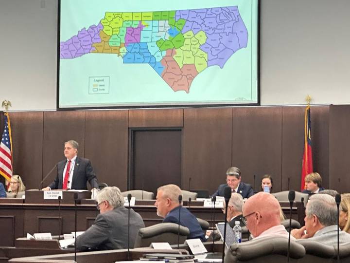 Republican state lawmakers look to finalize NC congressional map as protests loom