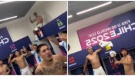 La Selección Argentina Sub 20 encendió la polémica: festejó con una canción colombiana y las redes explotaron