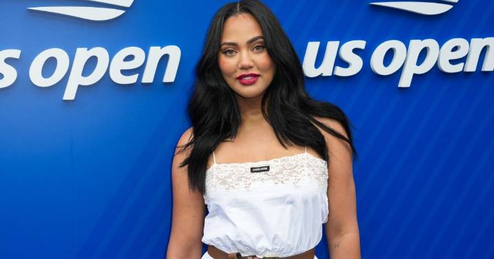 Ayesha Curry Turns Heads in Daring Sheer Red Gown