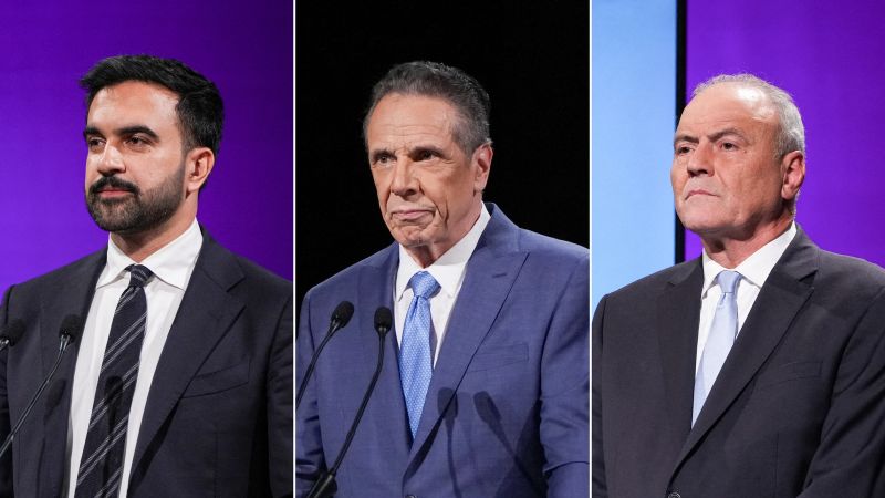 Key moments from the second general election debate in the NYC mayoral race