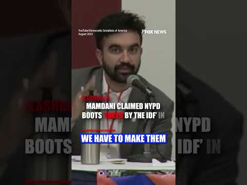 FLASHBACK: Zohran Mamdani once made vile comparison between NYPD and IDF #zohranmamdani #shorts