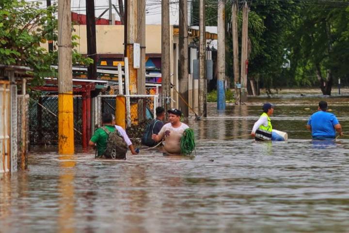 Veracruz en el agua; y sin recursos para atender emergencias