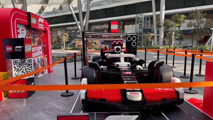 Aquí podrás ver la exposición de los Big Builds de LEGO