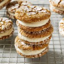 Gingerbread Crinkle Cookie Sandwiches Recipe