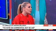 Virginia Gallardo volvió a equivocarse en vivo sobre la población argentina y fue corregida por Eduardo Feinmann