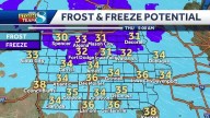 Iowa weather: Colder temperatures bring the first frost of the season