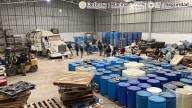 Sedena decomisa 2 mil costales de químicos y 7 mil litros de hidrocarburo en Durango