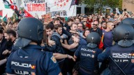 En libertad tras declarar los 5 detenidos en la concentración contra Israel en València