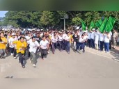 Tripura: District-level Red Run held in Agartala for awareness