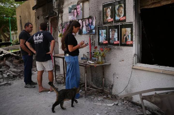 Pivotal talks between Israel and Hamas begin in Egypt on eve of Gaza war anniversary