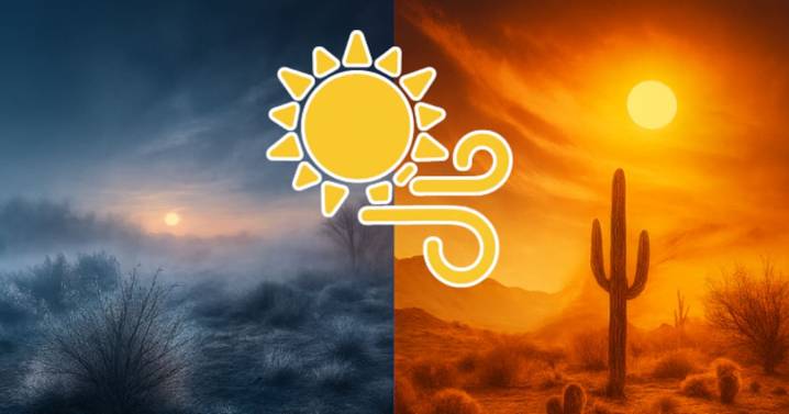 Frío al amanecer y calor extremo por la tarde: Sonora enfrenta contraste térmico y vientos con llegada de frentes fríos