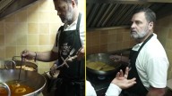 Rahul Gandhi tries his hand at making 'imarti', 'besan laddoo' at old Delhi's Ghantewala sweet shop
