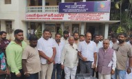 Valmiki community protests against former MP Ramesh Katti over alleged derogatory remarks