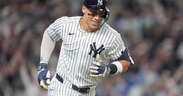 Aaron Judge does it all and rescues Yankees with `amazing swing' against Blue Jays