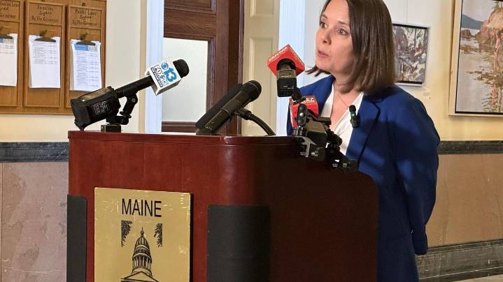Maine is investigating a claim that bundles of ballots ended up in a resident's Amazon order