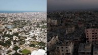 Gaza, antes y después de la guerra: las imágenes de una ciudad arrasada por los bombardeos