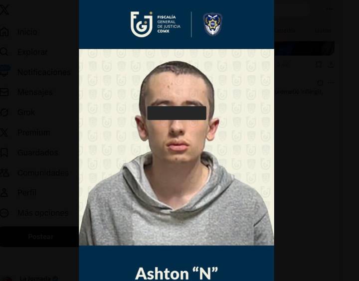 Seguirá en Reclusorio Oriente Lex Ashton, homicida de alumno del CCH Sur