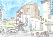La rehabilitación de la muralla de Villaviciosa estará lista en el primer trimestre de 2026