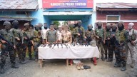 Major arms recovery in Manipur's Kakching following joint operation by Assam Rifles and state police