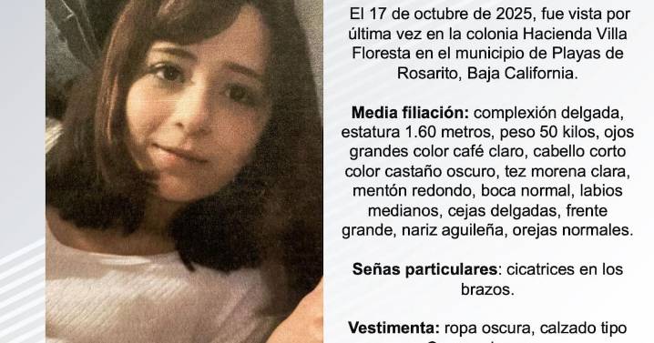Se busca a Ángela Irma Merino Villa de 15 años de edad