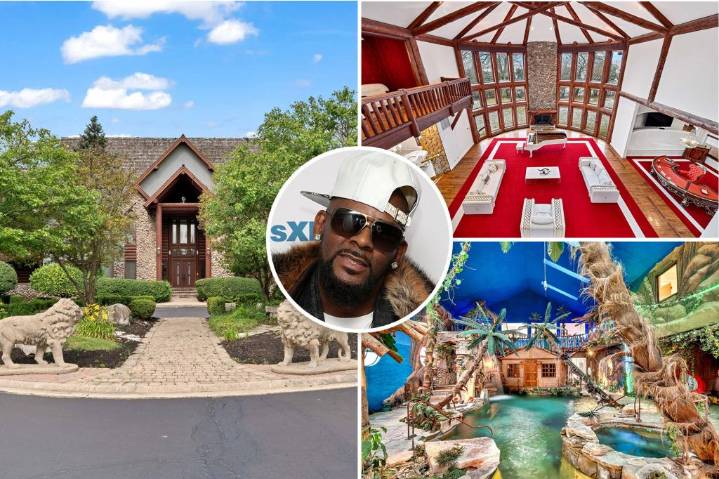 Exclusive | R. Kelly's mansion sells for a fraction of its asking price