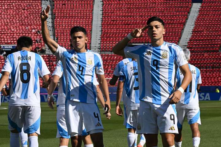 Argentina arrolló 4-0 a Nigeria y avanzó a los cuartos de final del Mundial Sub 20