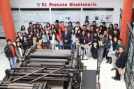 Vive Andina: estudiantes de Comunicación de San Marcos visitan sede de El Peruano y Andina