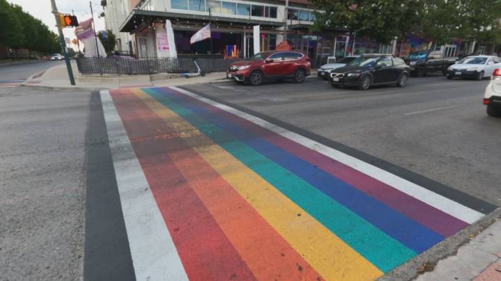 Gov. Abbott's order to remove political road markings raises free speech questions
