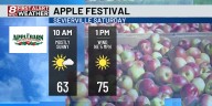 Warm afternoons for the weekend