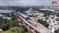 Watch | Ahmedabad–Gandhinagar metro reaches Mahatma Mandir after successful trial run