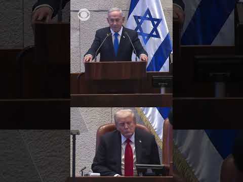 Netanyahu calls Trump "greatest friend that the state of Israel has ever had" #shorts