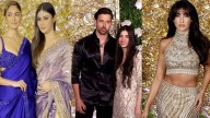 Ramesh Taurani Diwali Party 2025: Hrithik Roshan Sparks Krrish 4 Buzz Wearing 'Mask' Pendant; Mouni Roy, Nora Fatehi Dazzle For Photo