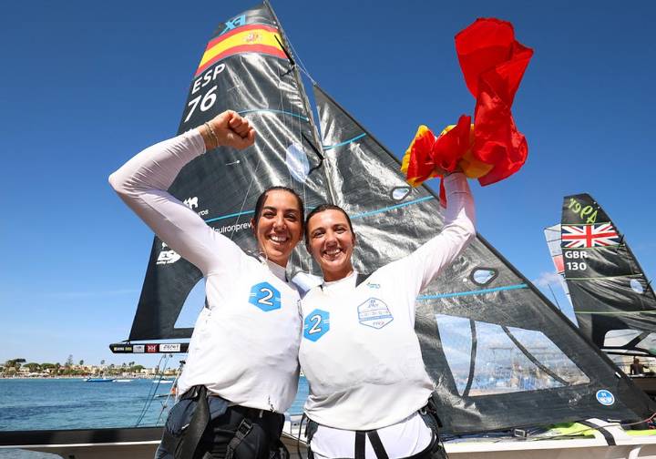 María Cantero y Paula Barceló conquistan el oro mundial en 49er FX