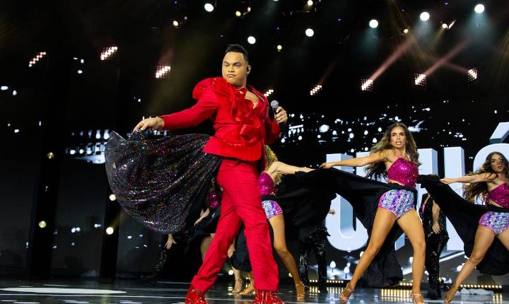 Cristian se la comió al dar su giro a “El Gran Varón” en “Objetivo Fama”