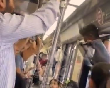 Viral video: Man risks life for free train ride; what happens next shocked everyone!